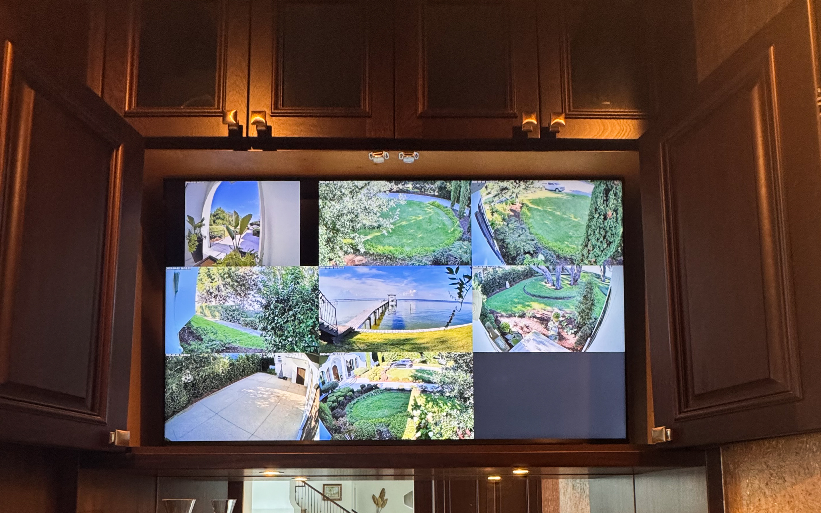 Security and surveillance installation